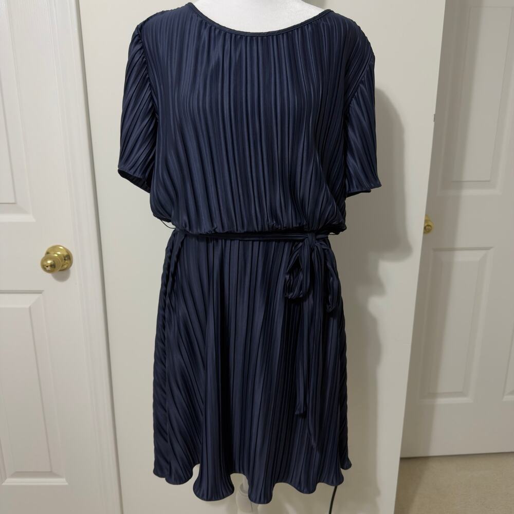 DKNY Pleated Dress